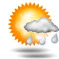 Vejrmelding: Delvis overskyet med lille temperaturændring. Vejrmelding: Delvis overskyet med lille temperaturændring.